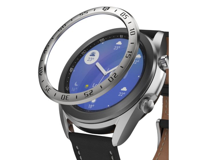 Ringke Bezel Ring (GW3-41-01) Stainless Steel Silver (Samsung Galaxy Watch 3 41mm)