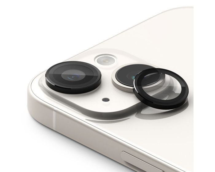 Ringke Camera Lens Frame Tempered Glass Prοtector (iPhone 15 / 15 Plus)