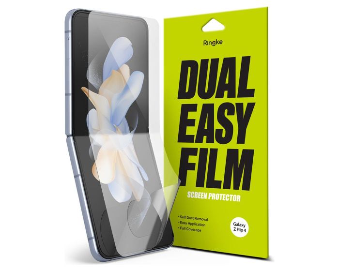 Ringke Dual Easy Full Cover Screen Protector 2 Τεμάχια (Samsung Galaxy Z Flip4)