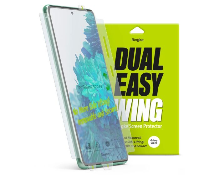Ringke Dual Easy Wing Full Cover Screen Protector 2 Τεμάχια (Samsung Galaxy S20 FE)