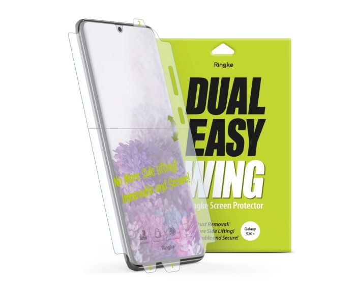 Ringke Dual Easy Wing Full Cover Screen Protector 2 Τεμάχια (Samsung Galaxy S20 Plus)