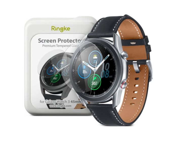 Ringke ID Tempered Glass 4 Τεμάχια (Samsung Galaxy Watch 3 45mm)