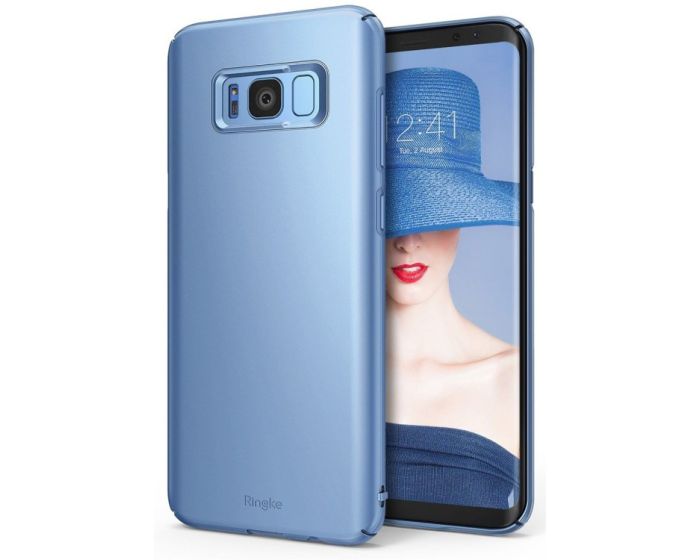 Ringke Slim Fit Σκληρή Θήκη (157114) Blue Pearl (Samsung Galaxy S8 Plus)