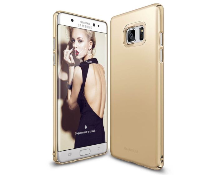 Ringke Slim Fit Σκληρή Θήκη (RSLGNT7GD) Gold (Samsung Galaxy Note 7)