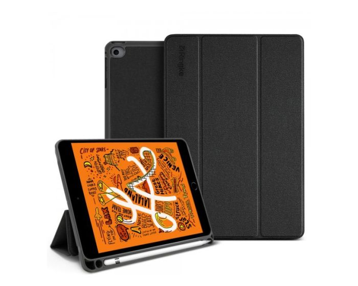 Ringke Smart Book Case Θήκη με Δυνατότητα Stand - Black (iPad mini 5 2019)