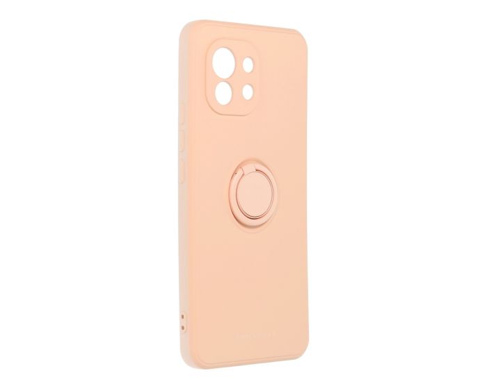 Roar Amber Case Θήκη Σιλικόνης με Kickstand Pink (Xiaomi Mi 11)