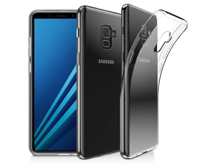 Roar Ultra Thin 0.3mm Silicone Case Διάφανη (Samsung Galaxy A8 Plus 2018)