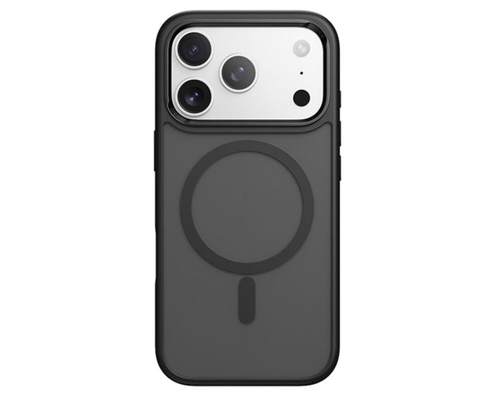 ROCK Guard Touch Matte Series MagSafe Case with Metal Lens Frame Black (iPhone 17 Pro) - MT80439