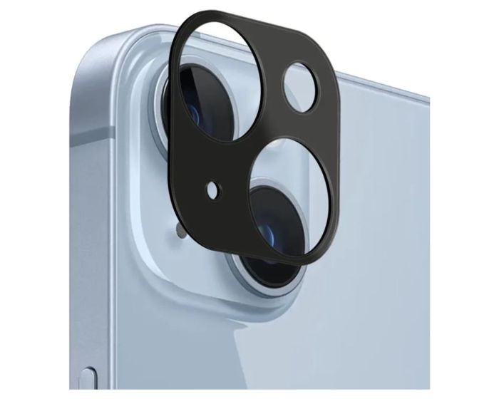 Rosso Camera Lens Protector Προστατευτικό Κάλυμμα Κάμερας - Black (iPhone 15 / 15 Plus)