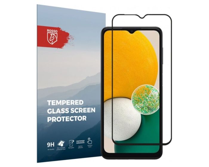 Rosso Tempered Glass FullFace Αντιχαρακτικό Προστατευτικό Οθόνης (Samsung Galaxy A13 5G)