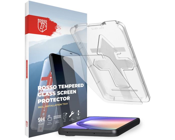 Rosso Αντιχαρακτικό Γυαλί Tempered Glass Screen Prοtector with Installation Tray (Samsung Galaxy A54 5G)