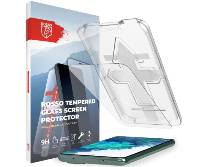 Rosso Αντιχαρακτικό Γυαλί Tempered Glass Screen Prοtector with Installation Tray (Samsung Galaxy S21 FE 5G)