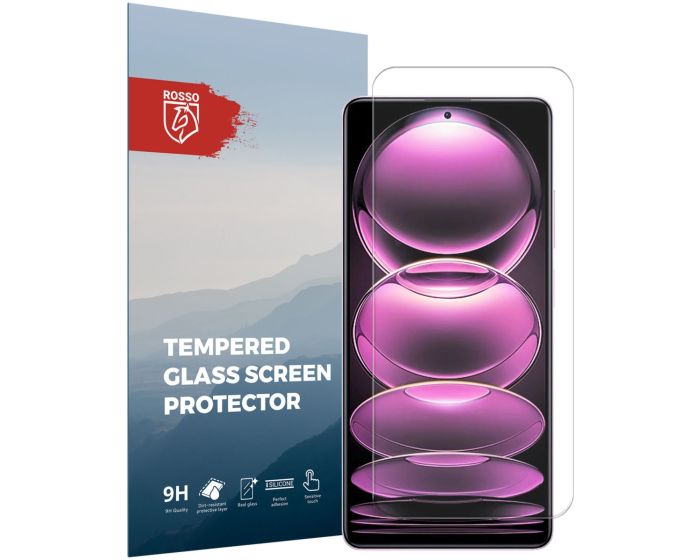 Rosso Αντιχαρακτικό Γυαλί Tempered Glass Screen Prοtector (Xiaomi Redmi Note 12 Pro 5G / Poco X5 Pro 5G)