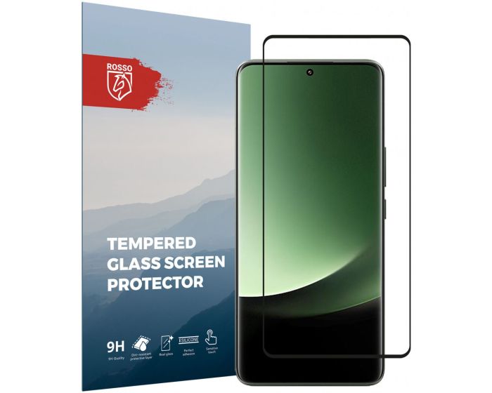 Rosso Tempered Glass FullFace Αντιχαρακτικό Προστατευτικό Οθόνης (Xiaomi 13 Ultra)