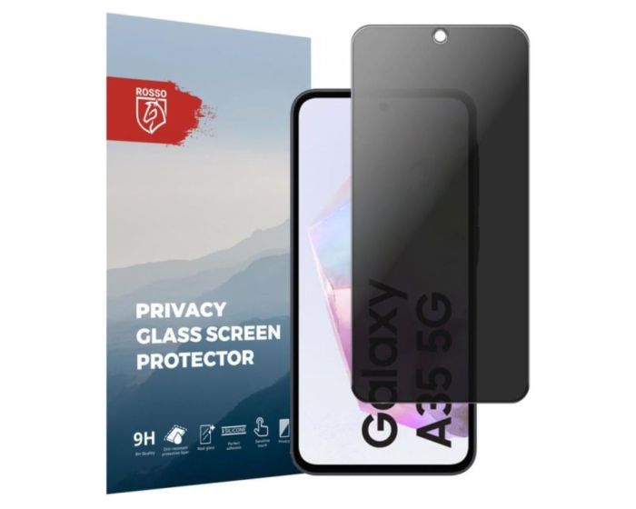 Rosso Tempered Glass Privacy Αντιχαρακτικό Γυαλί Προστασίας Απορρήτου Οθόνης (Samsung Galaxy A35 5G)