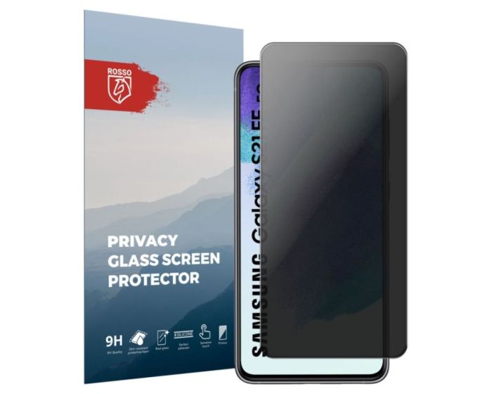 Rosso Tempered Glass Privacy Αντιχαρακτικό Γυαλί Προστασίας Απορρήτου Οθόνης (Samsung Galaxy S21 FE 5G)