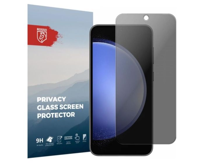 Rosso Tempered Glass Privacy Αντιχαρακτικό Γυαλί Προστασίας Απορρήτου Οθόνης (Samsung Galaxy S23 FE)