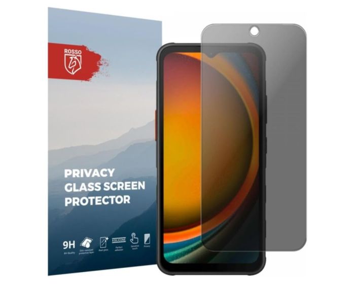 Rosso Tempered Glass Privacy Αντιχαρακτικό Γυαλί Προστασίας Απορρήτου Οθόνης (Samsung Galaxy Xcover 7)