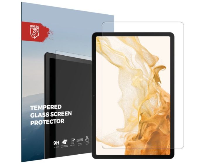 Rosso Αντιχαρακτικό Γυαλί Tempered Glass Screen Prοtector (Samsung Galaxy Tab S7 Plus 12.4 / S8 Plus 12.4)