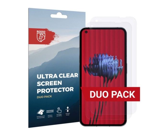 Rosso Ultra Clear Screen Protector Μεμβράνη Προστασίας Οθόνης 2 Τεμάχια (Nothing Phone 1)