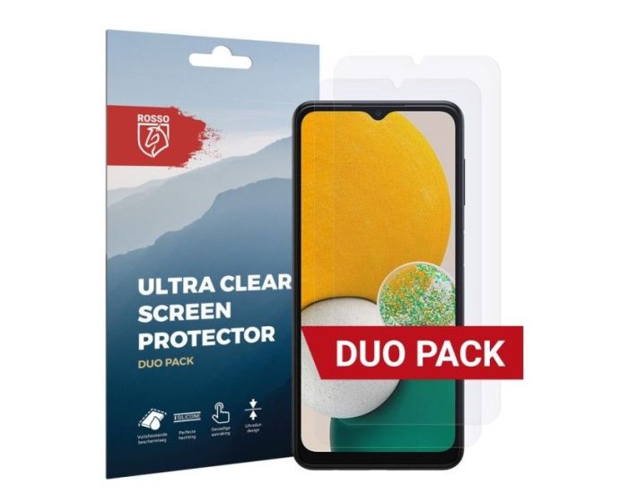 Rosso Ultra Clear Screen Protector Μεμβράνη Προστασίας Οθόνης 2 Τεμάχια (Samsung Galaxy A13 5G)