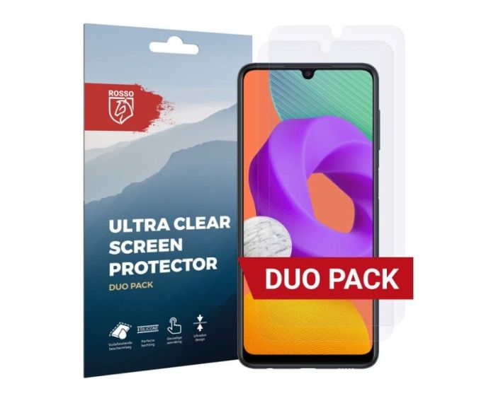 Rosso Ultra Clear Screen Protector Μεμβράνη Προστασίας Οθόνης 2 Τεμάχια (Samsung Galaxy M22 / A22)