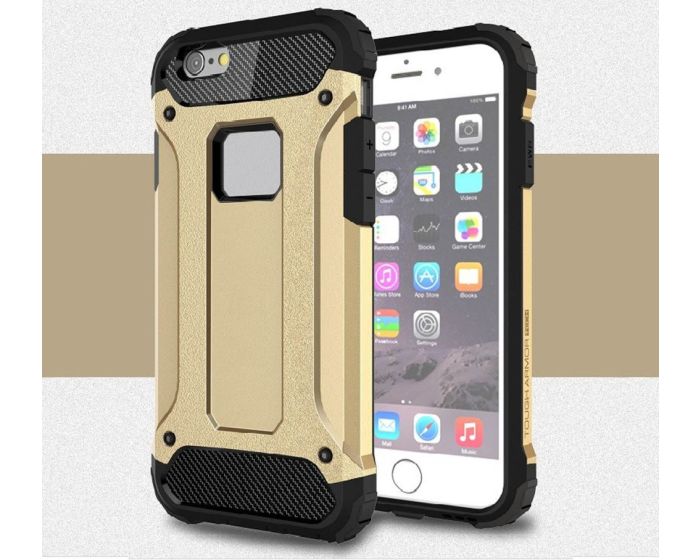 Rugged Armor Case Ανθεκτική Θήκη Gold (iPhone 6 / 6s)