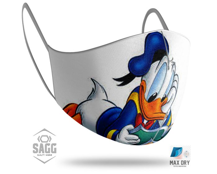 SAGG Face Mask for Kids Παιδική Προστατευτική Μάσκα Προσώπου - Donald Duck