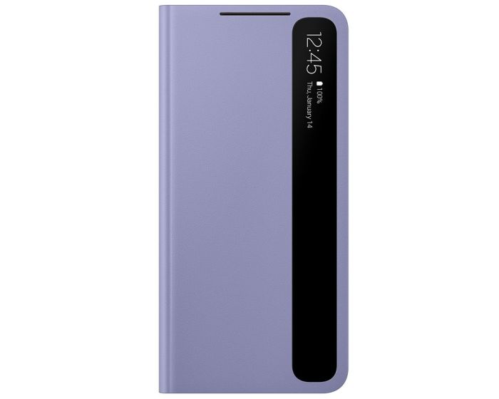 Samsung Clear View Cover Case (EF-ZG991CVEGEE) Purple (Samsung Galaxy S21 5G)