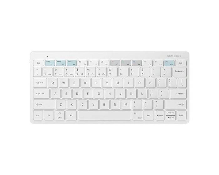 Samsung Trio 500 Bluetooth Keyboard (EJ-B3400UW) Ασύρματο Πληκτρολόγιο White