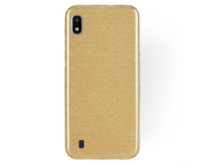 Forcell Glitter Shine Cover Hard Case Gold (Samsung Galaxy A10)