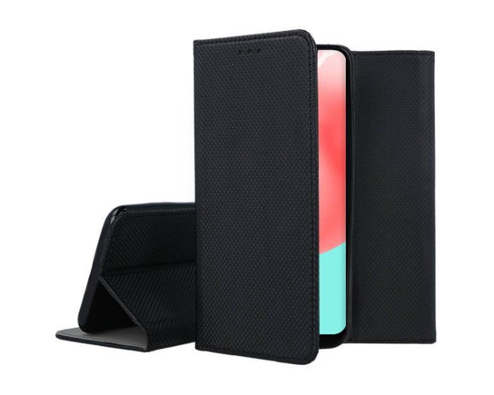 Forcell Smart Book Case με Δυνατότητα Stand Θήκη Πορτοφόλι Black (Samsung Galaxy A32 4G)