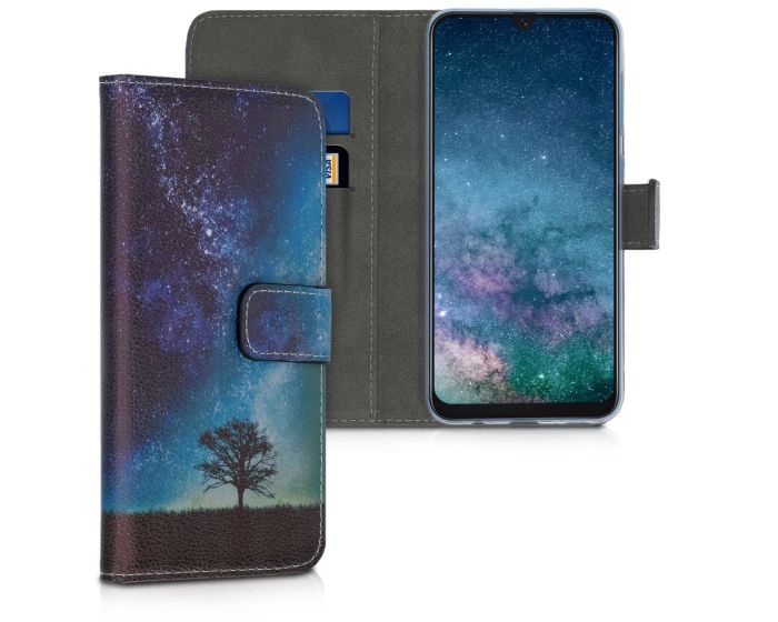 KWmobile Θήκη Πορτοφόλι Wallet Case (48062.02) Cosmic Nature (Samsung Galaxy A50 / A30s)