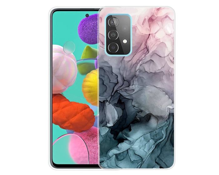 Slim Fit Art Case Marble Pattern Style B Θήκη Σιλικόνης (Samsung Galaxy A52 / A52s)