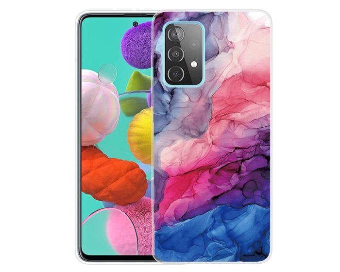 Slim Fit Art Case Marble Pattern Style O Θήκη Σιλικόνης (Samsung Galaxy A52 / A52s)