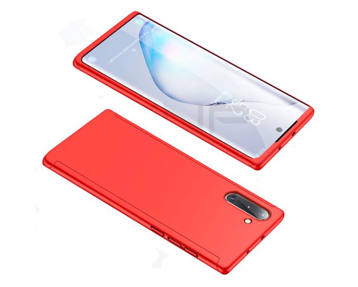 360 Full Cover Case & Screen Protector - Red (Samsung Galaxy Note 10 Plus)