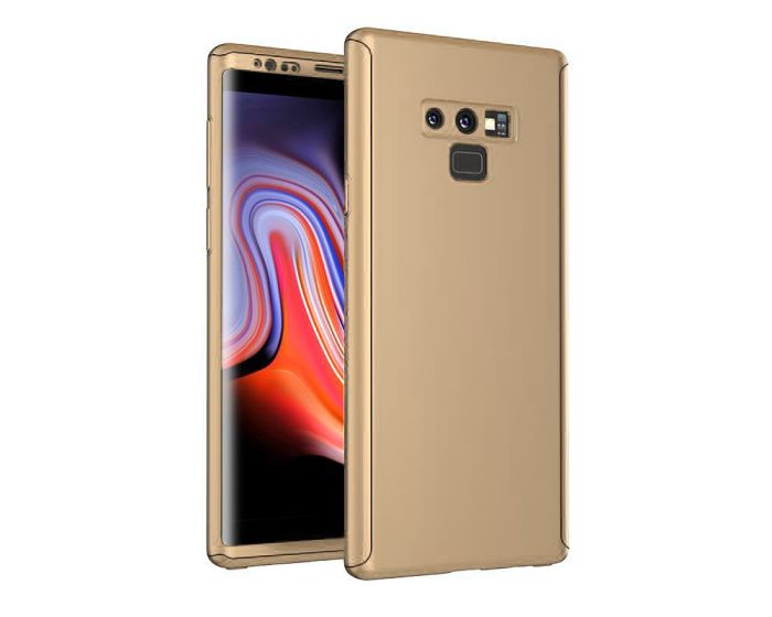 360 Full Cover Case & Screen Protector - Gold (Samsung Galaxy Note 9)