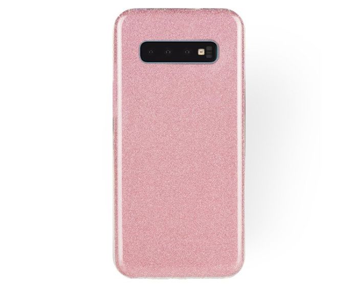 Forcell Glitter Shine Cover Hard Case Pink (Samsung Galaxy S10)