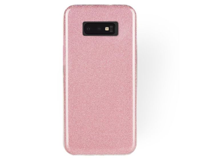 Forcell Glitter Shine Cover Hard Case Pink (Samsung Galaxy S10e)