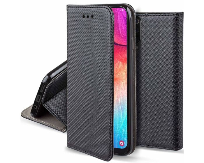 Forcell Smart Book Case με Δυνατότητα Stand Θήκη Πορτοφόλι Black (Samsung Galaxy S20 FE) - MT39322