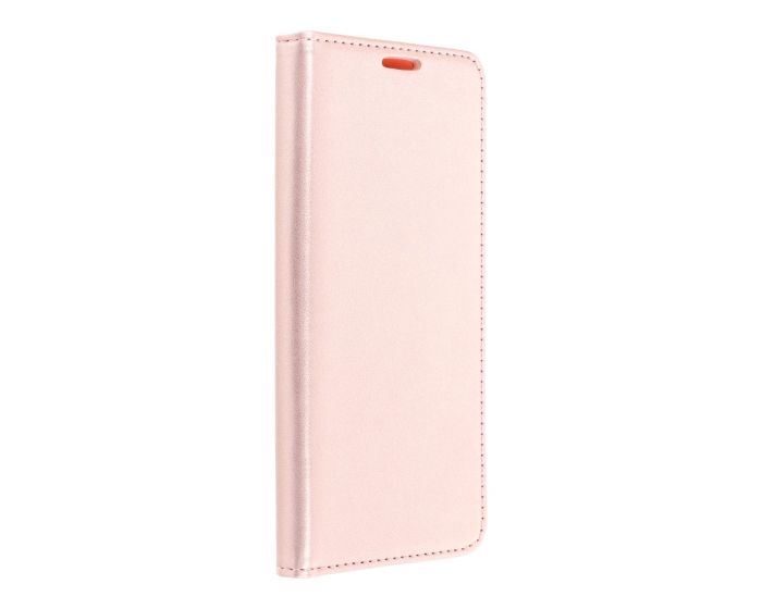 Forcell Magnet Wallet Case Θήκη Πορτοφόλι με δυνατότητα Stand Rose Gold (Samsung Galaxy S20)