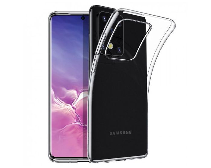 2mm Silicone Case Θήκη Σιλικόνης Διάφανο (Samsung Galaxy S20 Ultra)