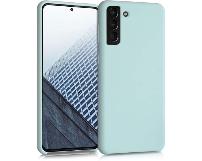 KWmobile Flexible Rubber Case Θήκη Σιλικόνης (54066.200) Frosty Mint (Samsung Galaxy S21 Plus 5G)