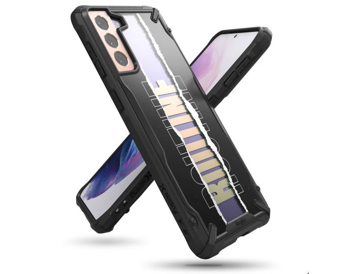 Ringke Fusion-X Design Σκληρή Θήκη με TPU Bumper Routine (Samsung Galaxy S21 Plus 5G)
