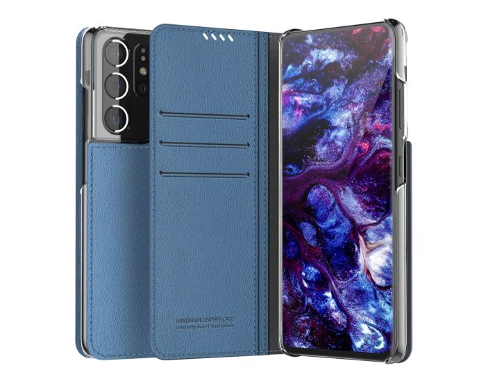 Araree Mustang Diary Book Θήκη Πορτοφόλι - Ash Blue (Samsung Galaxy S21 Ultra 5G)