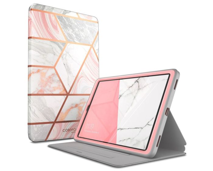 i-Blason Cosmo Cover Case With Built-In Screen Protector Marble (Samsung Galaxy Tab A 10.1 2019)