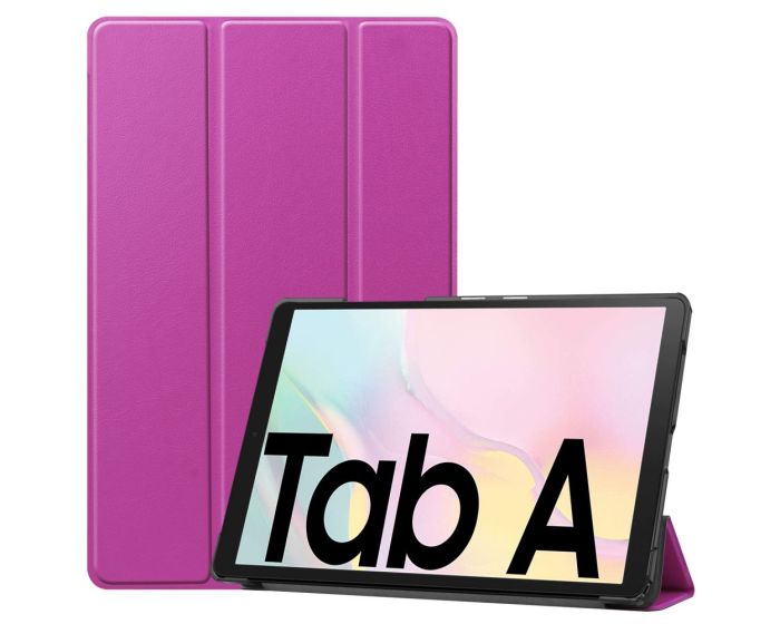 Tri-Fold Book Case με δυνατότητα Stand - Violet (Samsung Galaxy Tab A7 10.4 2020 / 2022)
