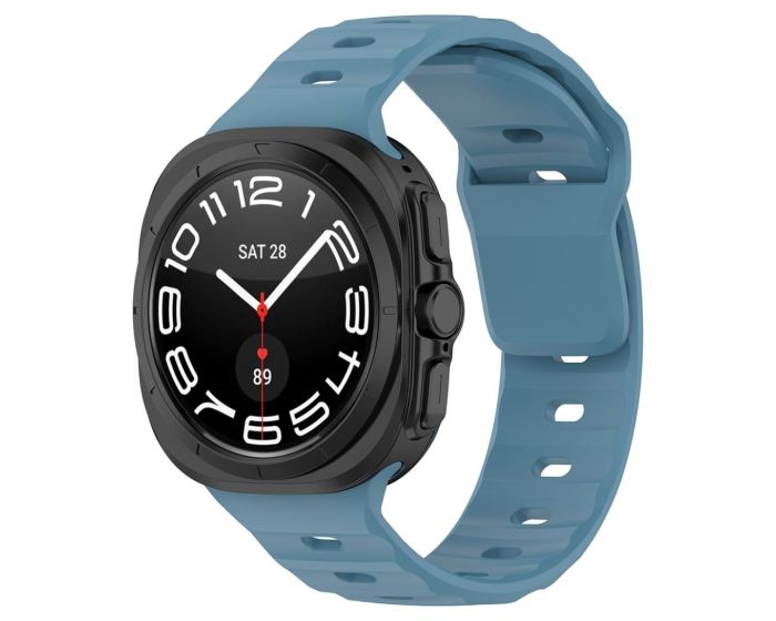 Techsuit Watchband (W055) Silicone Strap Samsung Galaxy Watch Ultra 47mm - Turquoise