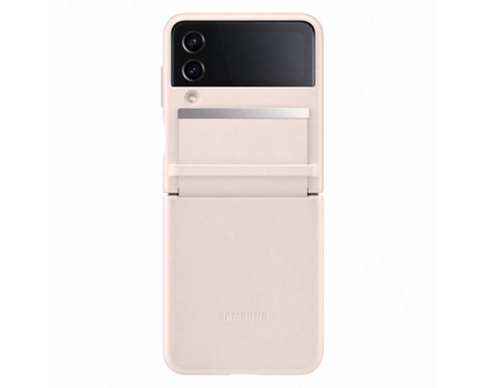 Samsung Leather Flap Cover (EF-VF721LPEGWW) Δερμάτινη Θήκη Peach (Samsung Galaxy Z Flip4)