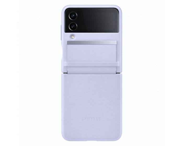 Samsung Leather Flap Cover (EF-VF721LLEGWW) Δερμάτινη Θήκη Serenity Purple (Samsung Galaxy Z Flip4)